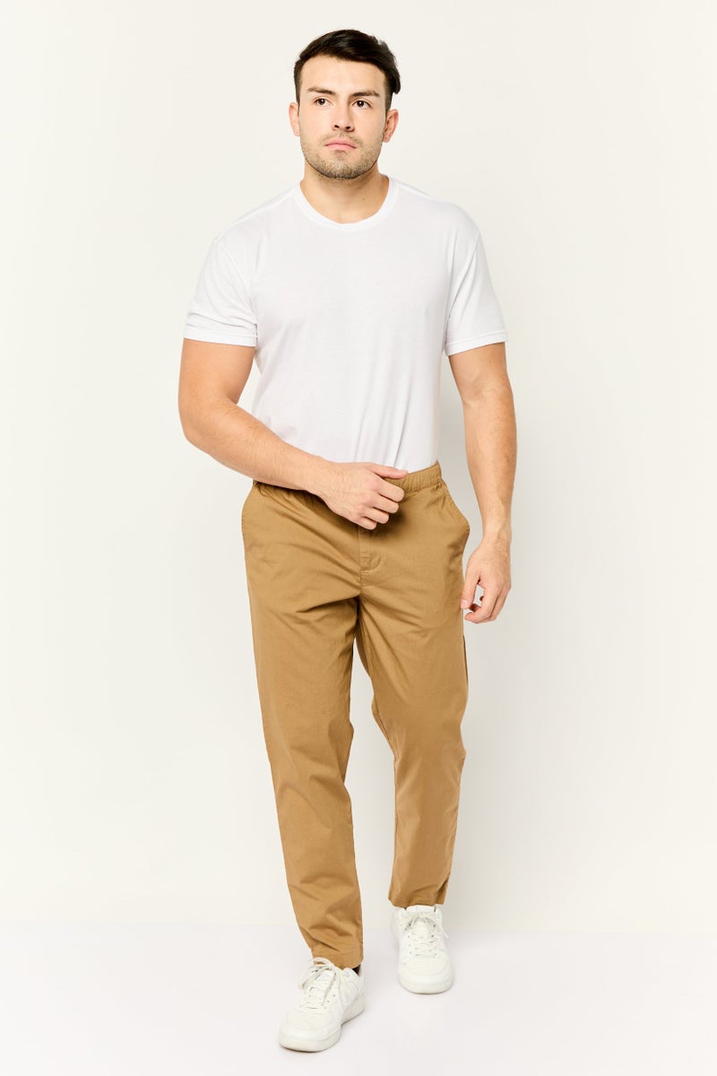 Gazzarrini سروال تشينو عادي للرجال، بني - Image 2