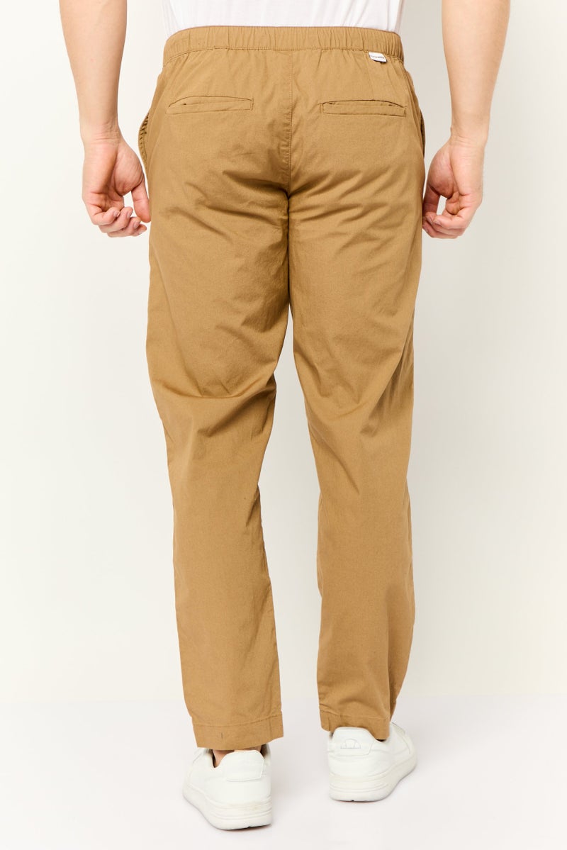 Gazzarrini سروال تشينو عادي للرجال، بني - Image 4