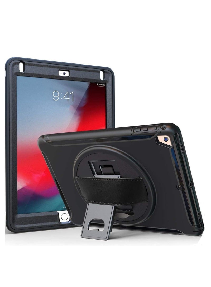 Raxoom Rugged Case for Apple iPad 9.7 inch A1822 A1823 2017 iPad, Shockproof, Impact Resistant Cover, iPad Rugged Case with kickstand, Full Body Protective Cover for kids  - Image 1