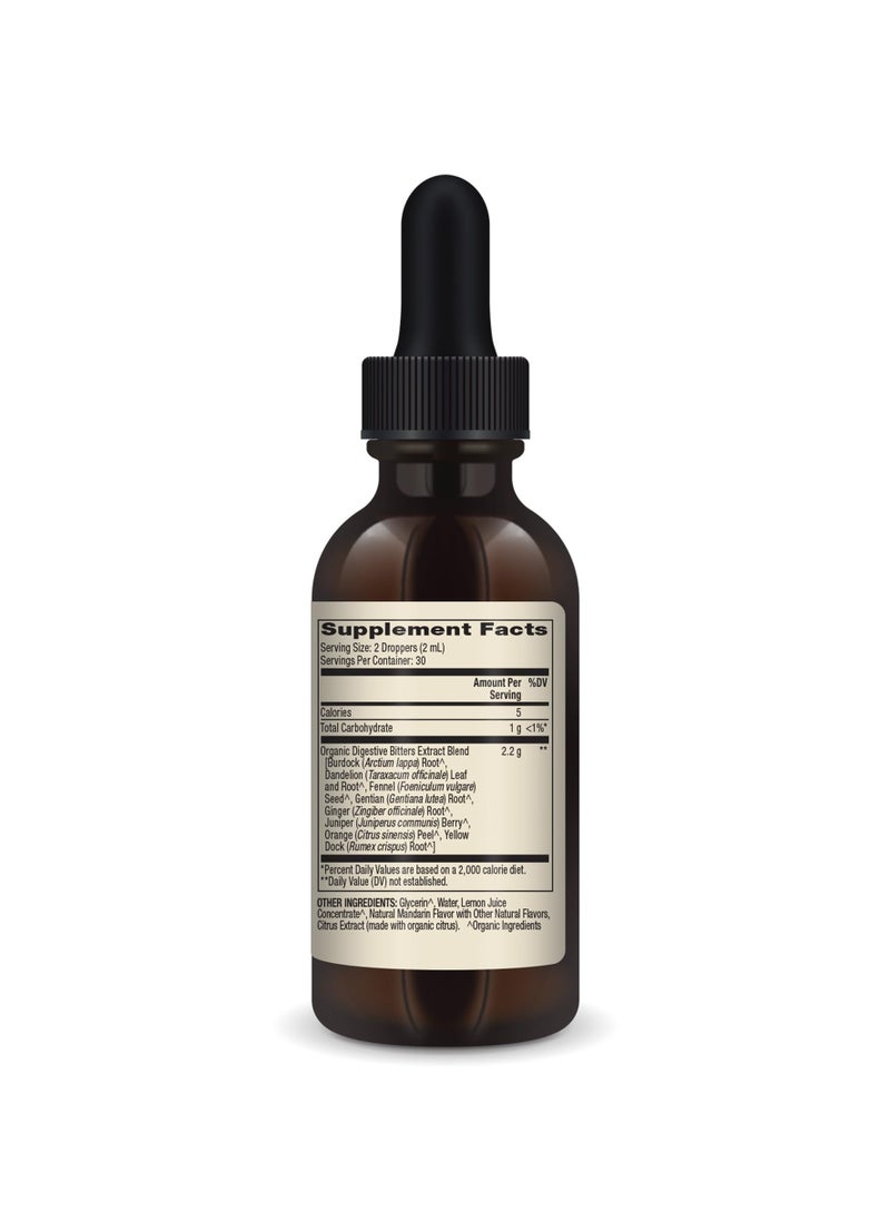 Dr. Mercola Organic digestive bitters dietary supplement 2 fl. oz. (60 ml)  - Image 2