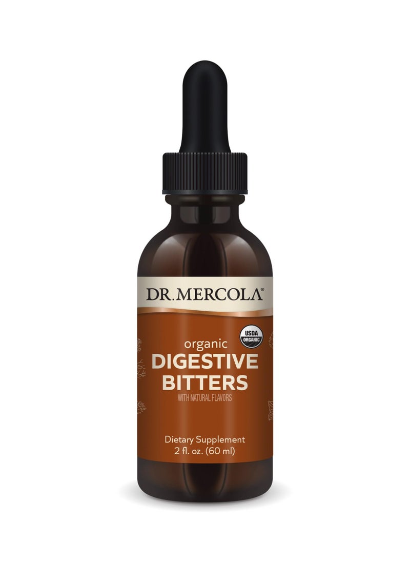 Dr. Mercola Organic digestive bitters dietary supplement 2 fl. oz. (60 ml)  - Image 1