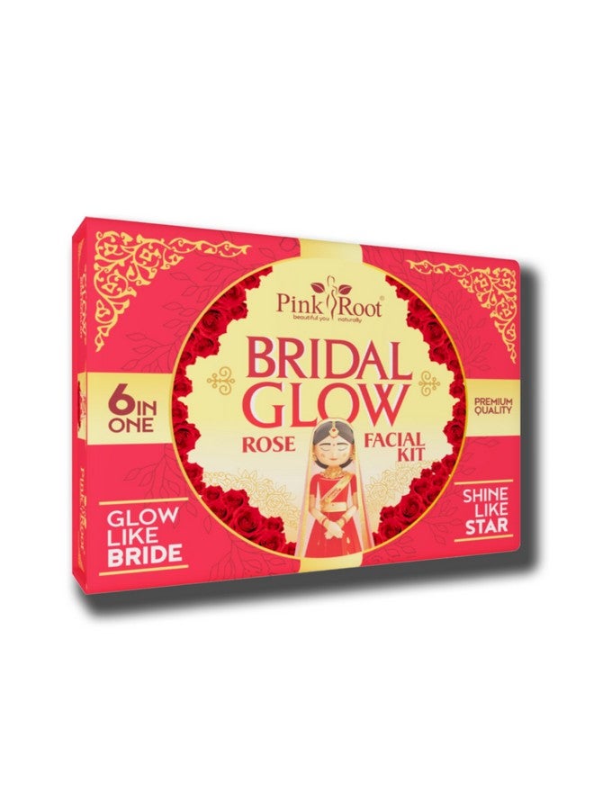 Pink Root Bridal Rose Facial Kit for Women | Glowing & Shining Skin | Enhances Natural Glow | Suitable for All Skin - Image 1