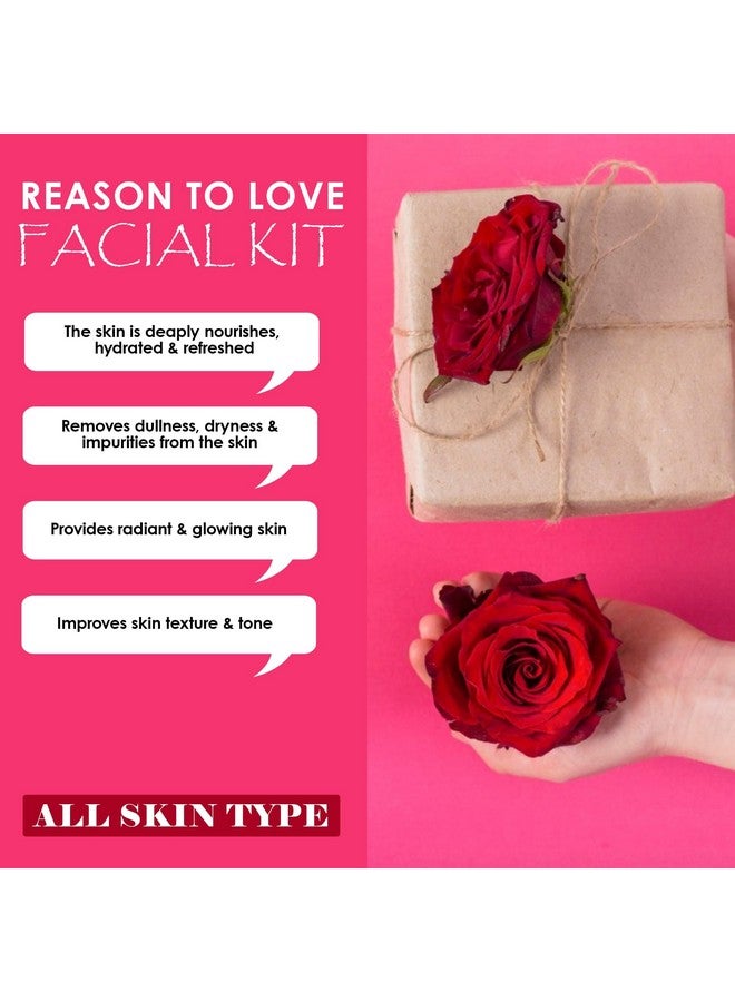 Pink Root Bridal Rose Facial Kit for Women | Glowing & Shining Skin | Enhances Natural Glow | Suitable for All Skin - Image 4