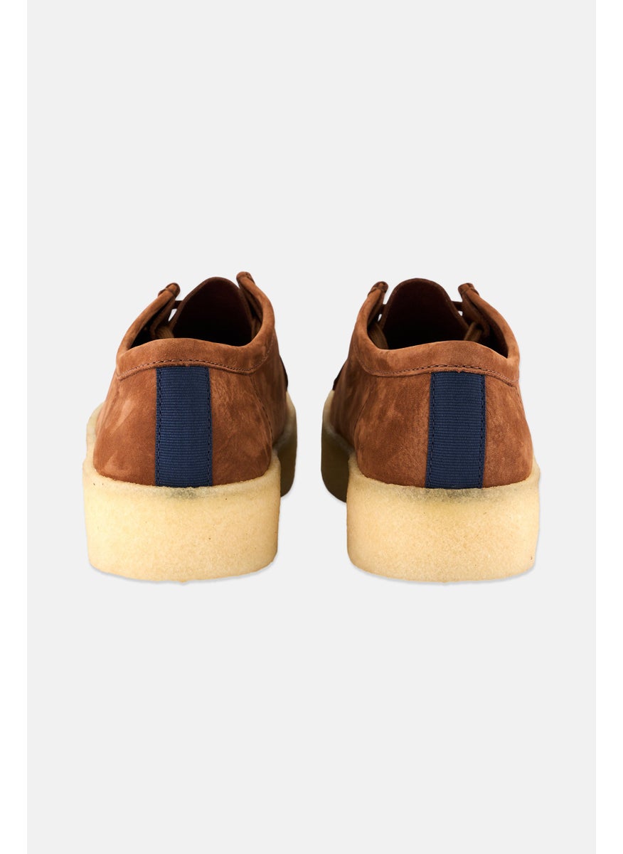 clarks Men Medium Wallabee Cup Lace Up Shoes, Dark Tan  - Image 2