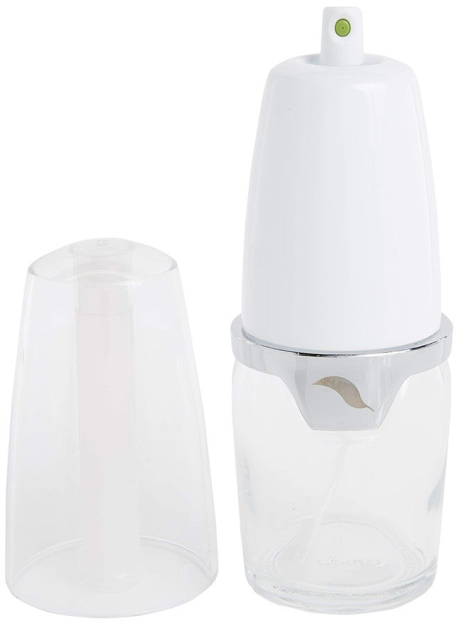 Prepara Deluxe Oil Mister, Chrome Band, White/Chrome - Image 3