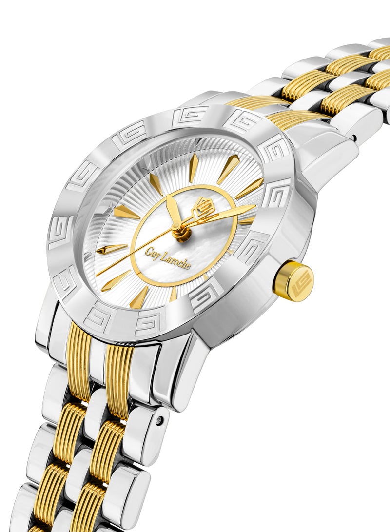Guy Laroche Alex Watch for Women with Stainless Steel Bracelet 29 mm 5 Atm  - Image 2