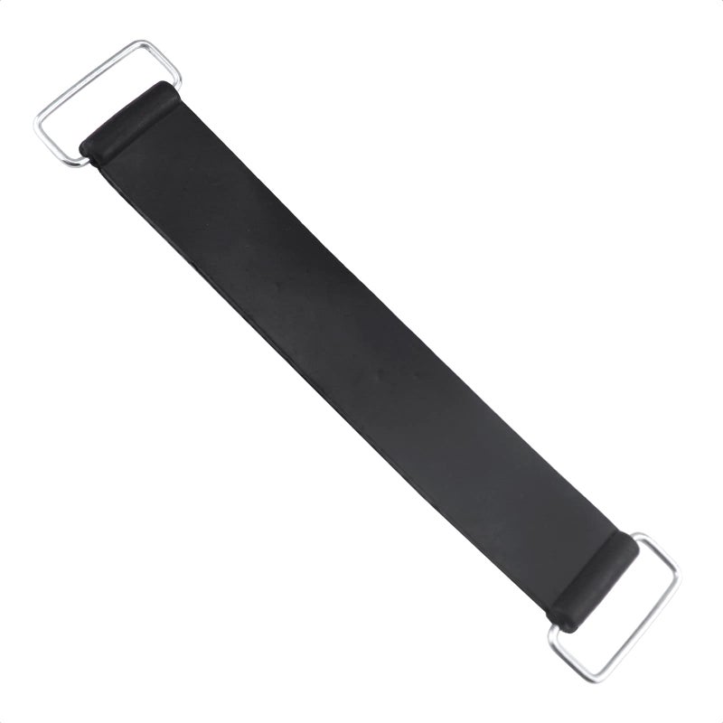 TISEKER Motorcycle Battery Rubber Band Strap Bettery Fixed Holder Moped Belt Stretchable Bandage Parts Elastic Black Scooter Accessories