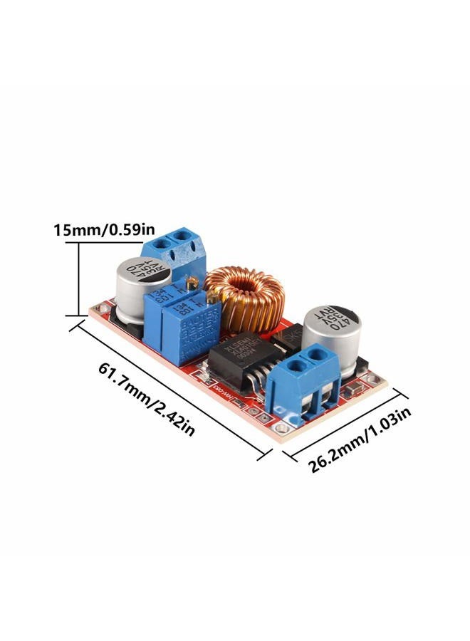 ATNSINC 6PCS XL4015 E1 وحدة شحن بطارية ليثيوم 5A DC إلى DC CC CV لوحة شحن خطوة لأسفل وحدة محول الطاقة LED - Image 4