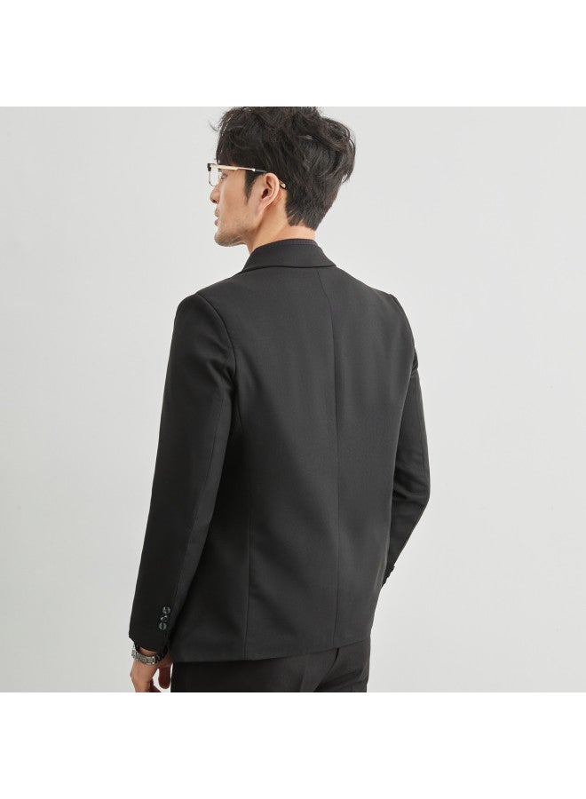 Fapai Men's Casual Business Versatile Solid Color Korean Style Men's Suit Jacket - Image 5