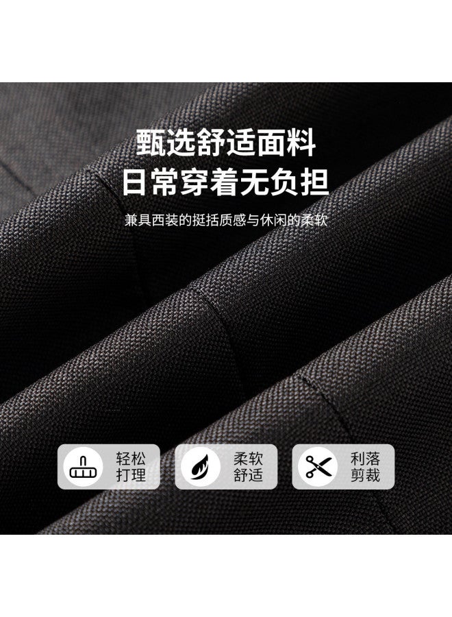 Fapai Men's Casual Business Versatile Solid Color Korean Style Men's Suit Jacket - Image 4