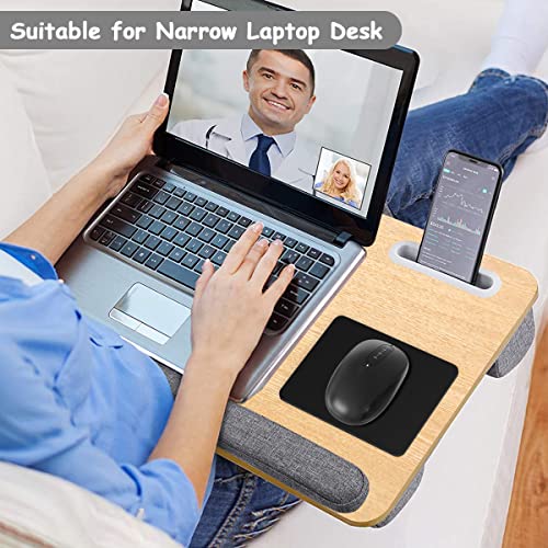 Dapesuom Small Mouse Pad, 5 x 6 Inch Thick Rubber Premium-Textured Non-Slip Portable & Washable Mini Mouse Mat for Women Men Wireless Laptops Keyboard Tray Gaming Work Computer Travel, Jet Black - Image 5