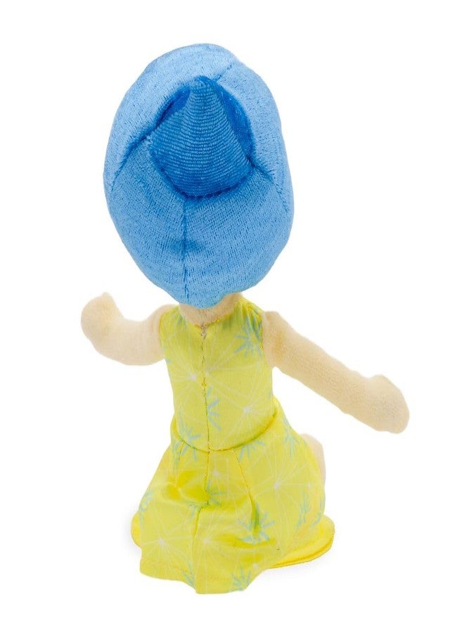 Disney Store Official Joy Magnetic Shoulder Plush - Inside Out 2 Stuffed Animals - Magnetic Feature for Shoulder Wear - 6 Inch Plush Figure Toys with Embroidered Details, Detailed Sculpting - Image 4