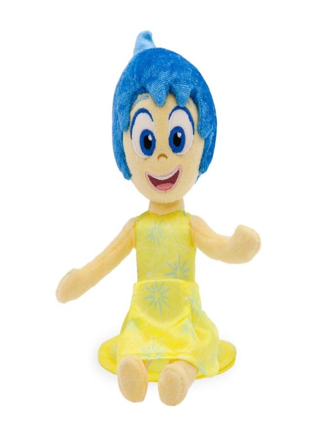 Disney Store Official Joy Magnetic Shoulder Plush - Inside Out 2 Stuffed Animals - Magnetic Feature for Shoulder Wear - 6 Inch Plush Figure Toys with Embroidered Details, Detailed Sculpting - Image 2