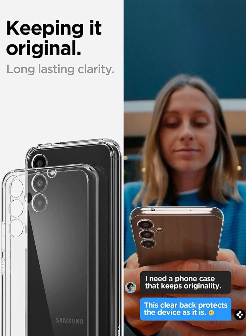 Spigen Ultra Hybrid for Samsung Galaxy A34 5G Case Cover - Crystal Clear - Image 2