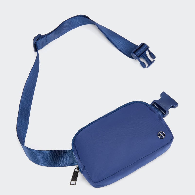 Pander Cross Body Fanny Pack for Women, Fashion Waist Packs, Crossbody Bags, Belt Bag with Adjustable Strap (Blue Perennial). - Image 2
