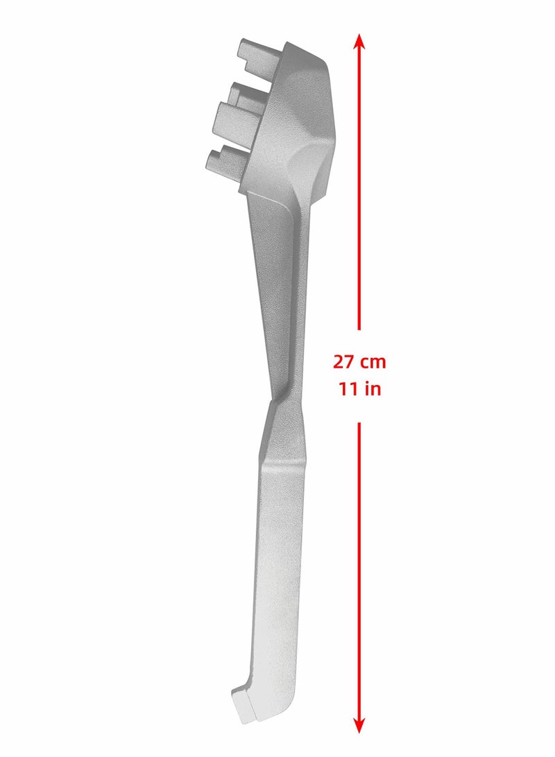 Y&D Aluminum Drum Wrench, Plug Wrench Opener for Opening 10 to 55 Gallon Drum, Fits 2 in and 3/4 Bung Caps  - Image 4