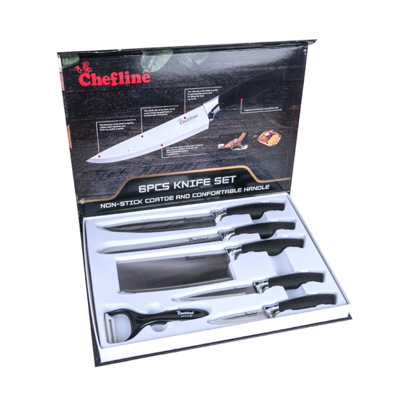 Chefline Knife Set, 6 pcs, KK127060A