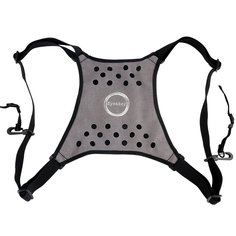 Eyeskey Binoculars Harness Light-Weight Breathable Comfortable Binocular Strap Harness -Easy to Attach and Detach Binoculars, Cameras and Rangefinders, 4oz - Image 2