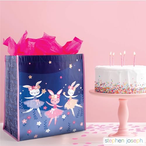 Stephen Joseph Large Recycled Gift Bags Think Happy - Image 4