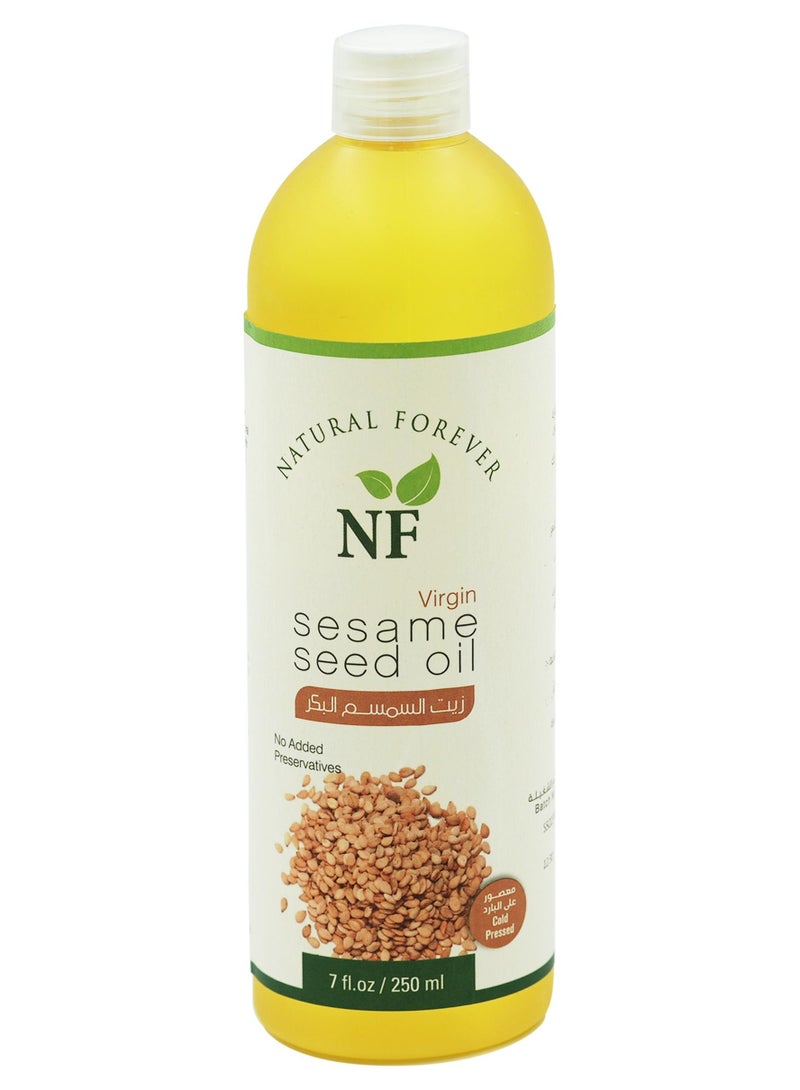 Natural Forever Sesame Seed virgin oil 250ml - Image 1
