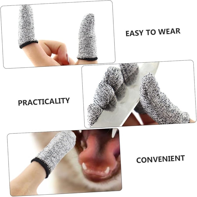 4 Pairs Pet Finger Toothbrushes For Dogs Cats Plaque Removal Oral Cleaning Care - Image 4