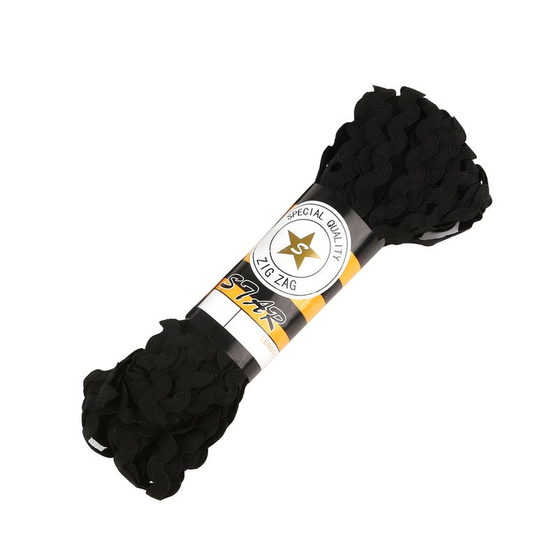 diy handmade accessories polyester wavy lace curtain accessories accessories clothing accessories materials in stock wholesale Black 