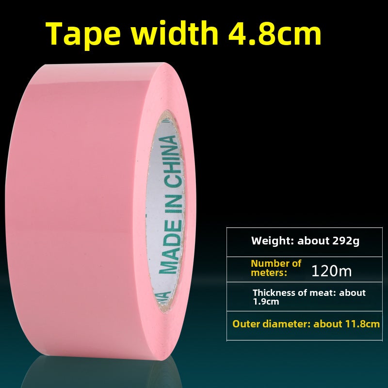 Generic 48mm Strong Adhesive Packaging Tape Colorful BOPP Sealing Pink Pink