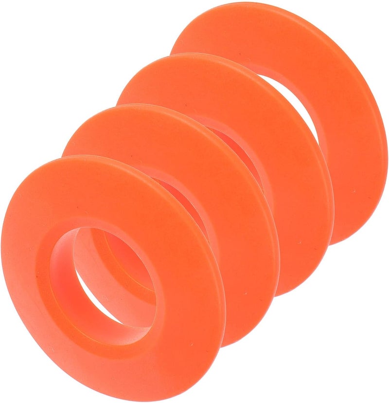Garneck 4pcs Universal Kayak Paddle Drip Rings Replacement Seal Rings Paddle Accessories for Canoe and Kayak Shaft Protection Outdoor Water Sports - Image 1
