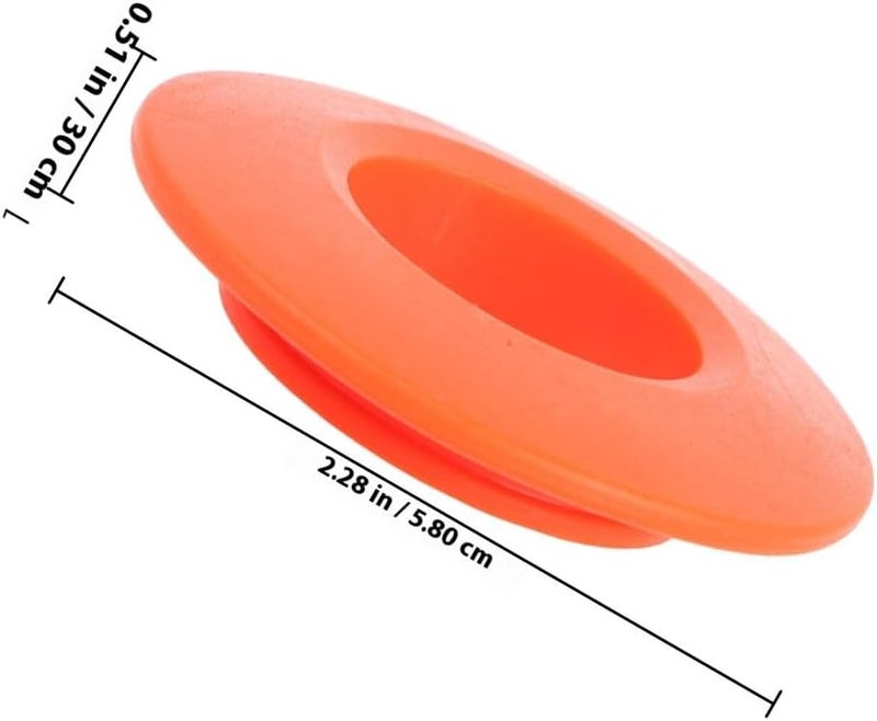 Garneck 4pcs Universal Kayak Paddle Drip Rings Replacement Seal Rings Paddle Accessories for Canoe and Kayak Shaft Protection Outdoor Water Sports - Image 2