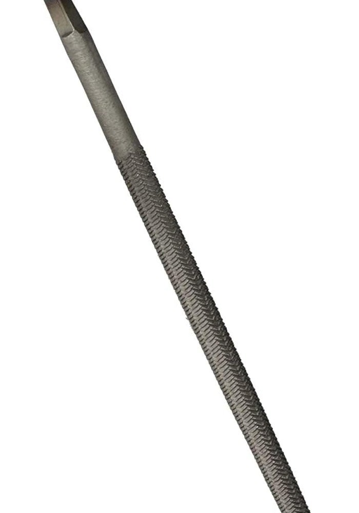 AQ AQSON AQSON 6-Inch Round Bastard Cut Hand File Without Handle - Pack of 12 - Image 2