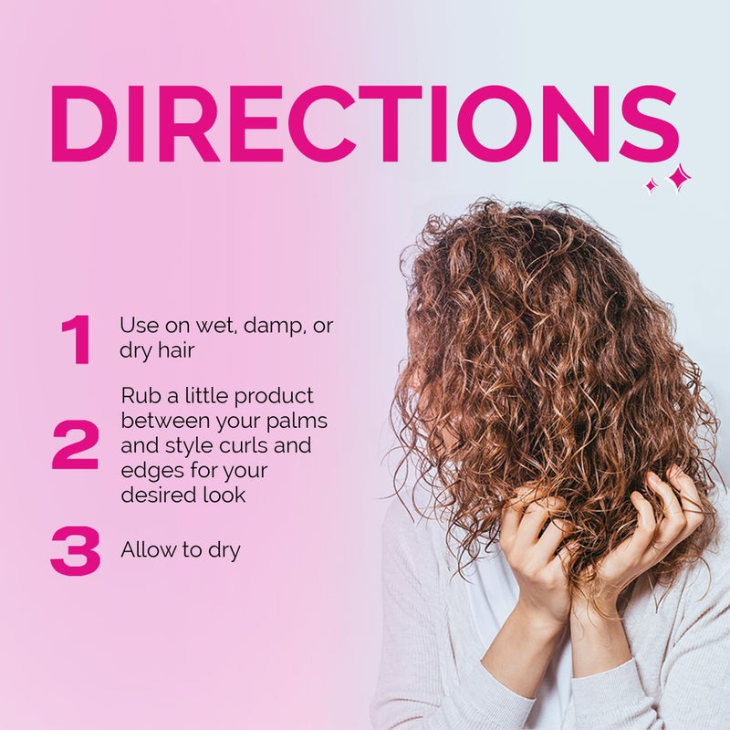 Curl Keeper Ultimate Hold Curl Cream for Curly and Wavy Hair Types - Hairspray in a Styling Cream Form for Women & Men (8 Fl Oz), Tweek - Image 5