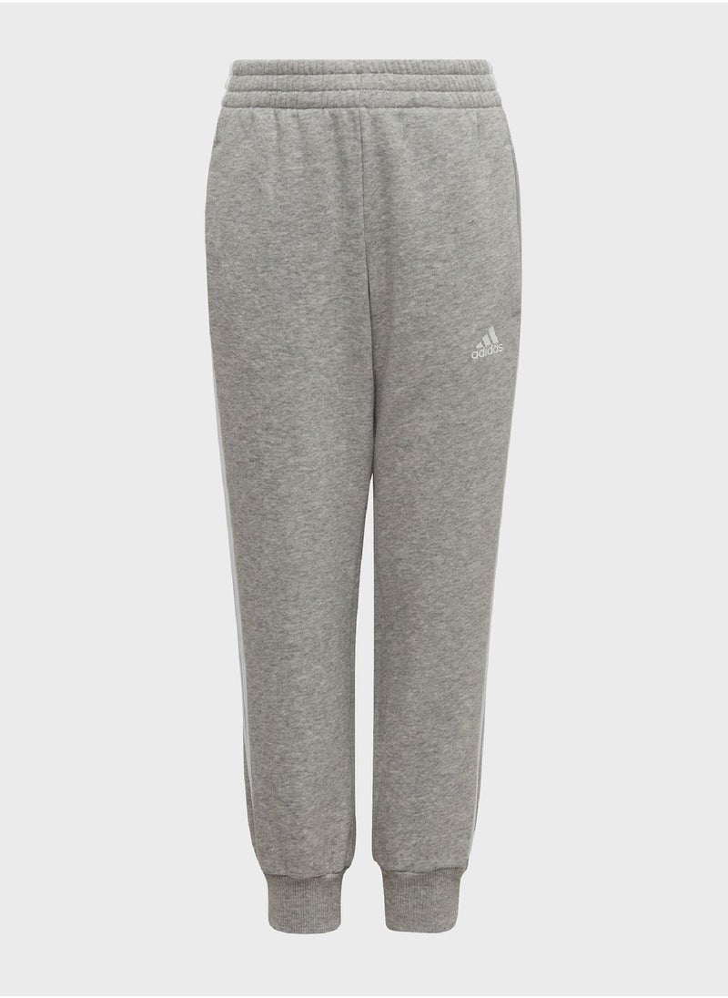 Adidas - Little Kids 3 Stripes Sweatpants - Image 1