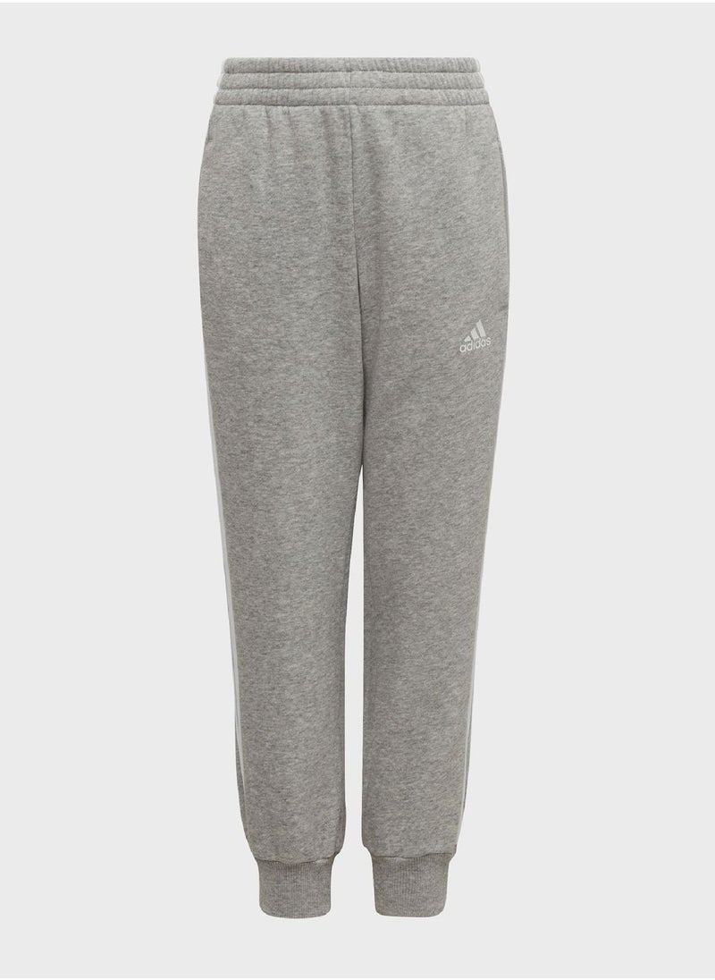 Adidas - Little Kids 3 Stripes Sweatpants - Image 1