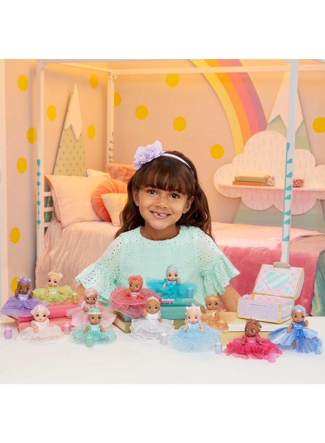 Baby Born Surprise Small Dolls Series 8 - Unwrap Surprise Collectible Baby Doll With 3 Water Surprises, Gemstone-Themed Dress, Color Change Diaper, Treasure Chest Packaging, For Kids Ages 4 & Up - Image 2