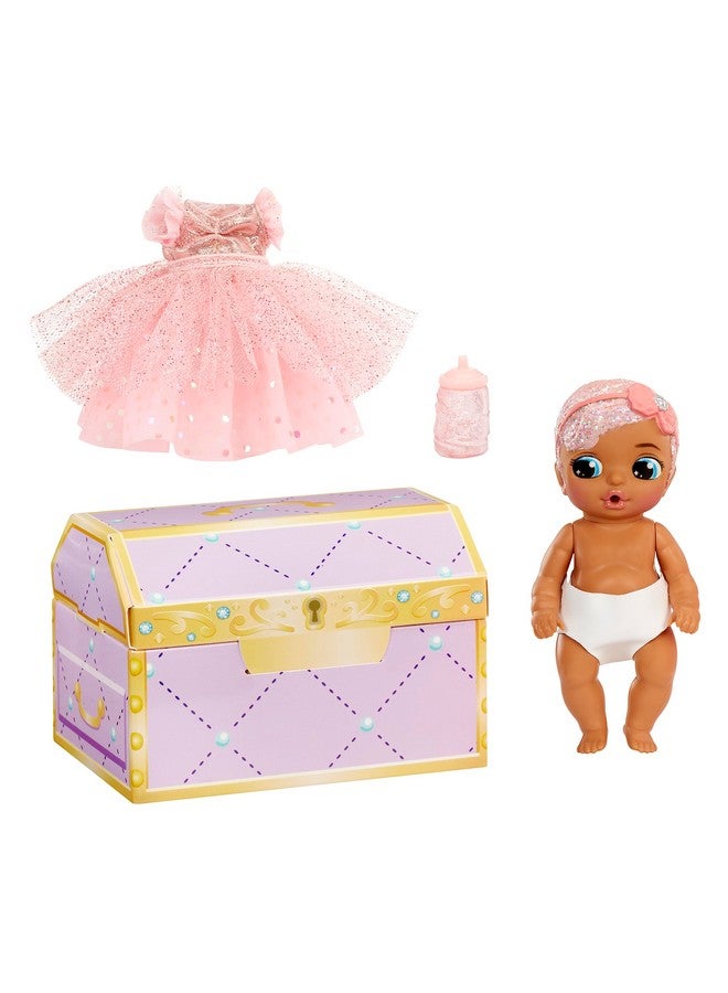 Baby Born Surprise Small Dolls Series 8 - Unwrap Surprise Collectible Baby Doll With 3 Water Surprises, Gemstone-Themed Dress, Color Change Diaper, Treasure Chest Packaging, For Kids Ages 4 & Up - Image 1