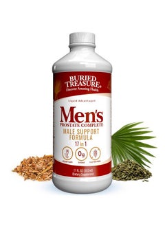 : Men Prostate Complete Natural Herbal Formula Supplement W Saw Palmetto Pygeum Bark  Stine Nettles To Support Healthy Urinary  Prostate Function 16 Oz