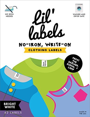 Lil' Labels Daycare Value Pack - All-Purpose & Clothing Labels (White), Waterproof & Multipurpose - Image 4