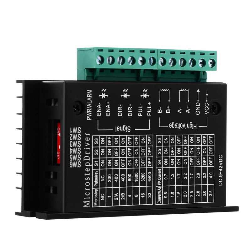 Stepper Motor Driver Control Board Module with Heat Sink for CNC Engraving Machine Accessory - Image 2
