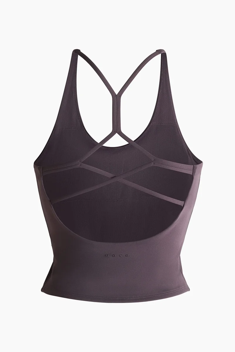H&M  Sports vest top with SculptMove™ for Women | Best Price UAE