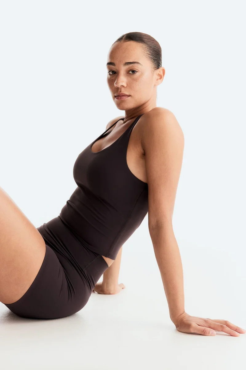 H&M  Sports vest top with SculptMove™ for Women | Best Price UAE