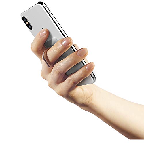 iRing Original, Made in Korea, Phone Ring Holder, Cell Phone Grip Stand, Compatible with iPhone, Galaxy, and Other Smartphones.(Silver)… - Image 3
