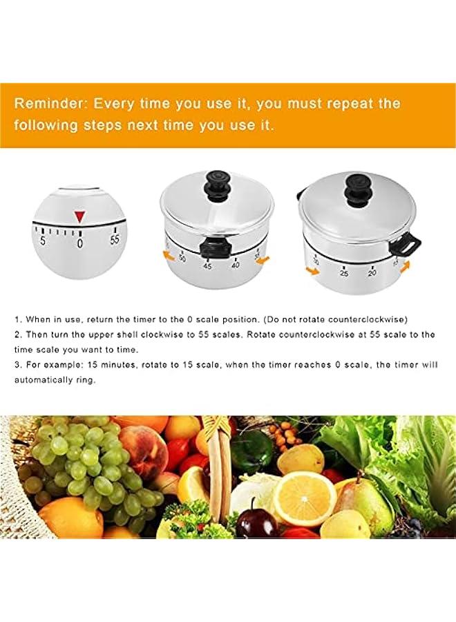 60 Minute Visual Timer, Countdown Timer for Kids and Adults for Kitchen, Homework, Exercise, Time Management Tool for Teaching, Homeschool Supplies Study Tool - Image 5
