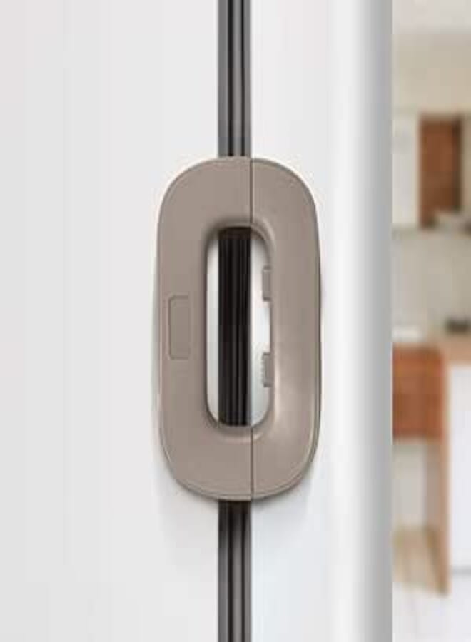 Darhoo Darhoo Refrigerator Lock, Upgrade Home Fridge Lock with Two Buttons, Toddler Baby Kids Safety Freezer Door Lock with Strong Adhesive, Refrigerator Locks for Children No Tools Need or Drill… (Gray) 
