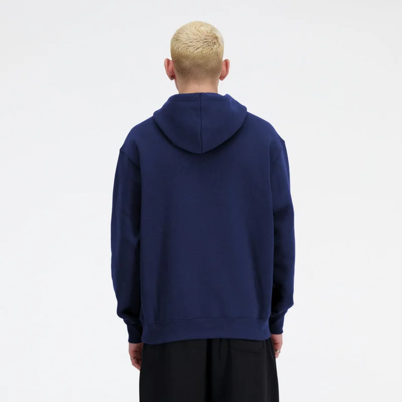 New Balance NB Navy Men's Sport Essentials French Terry Hoodie for Men | Best Price UAE