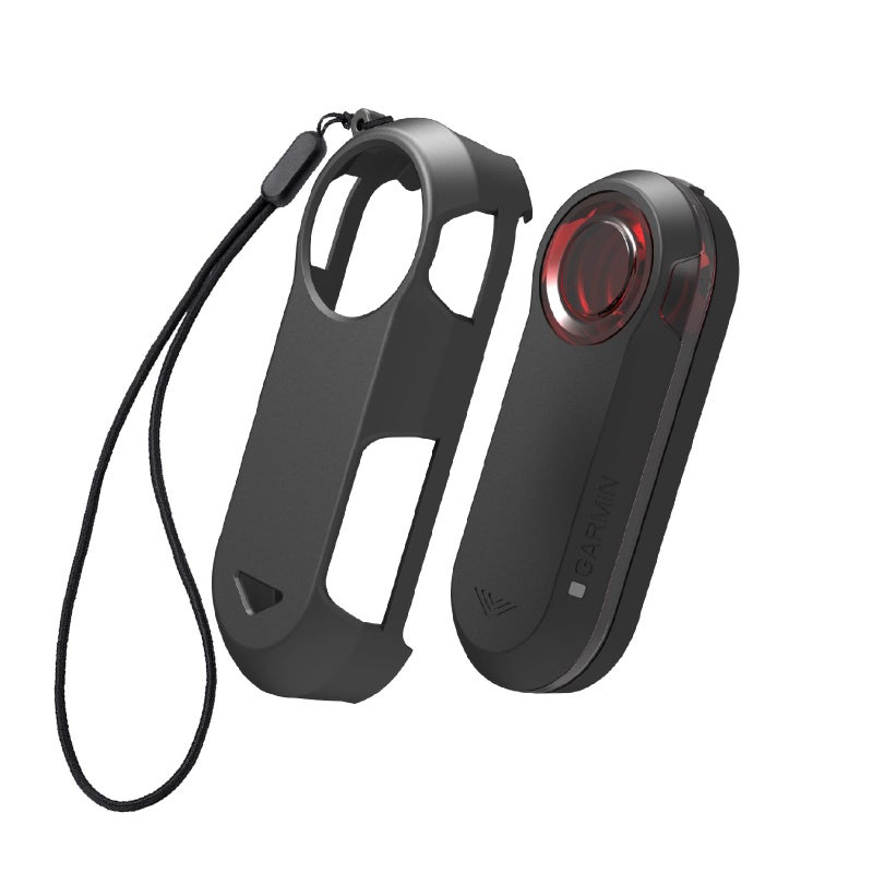 TAKEWELL غطاء حماية TAKEWELL لجهاز Garmin Varia RTL515 (غطاء + حبل)، وزنه فقط 0.27 أونصة، تصميم فائق النحافة يسمح بإشارات GPS سلسة، تبديد فعال للحرارة. أسود، 1 قطعة. - Image 2