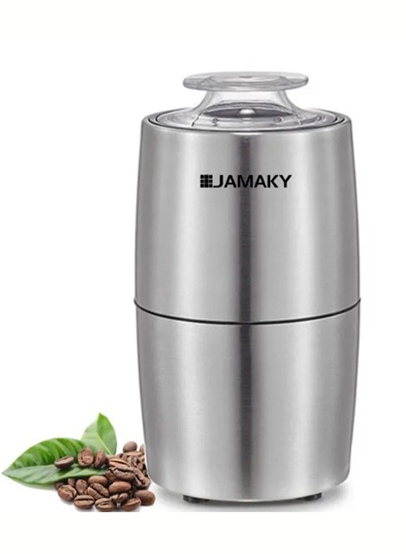 Coffee grinder with Italian technology, 300 watts, design combines performance and beauty, practical and quick to prepare , model (JMK9002)