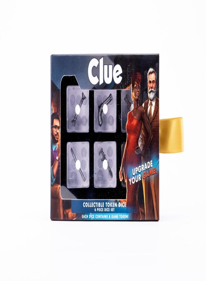 Fanroll Clue 22m Oversized 6 Piece Collectible Token Dice Set - Image 1