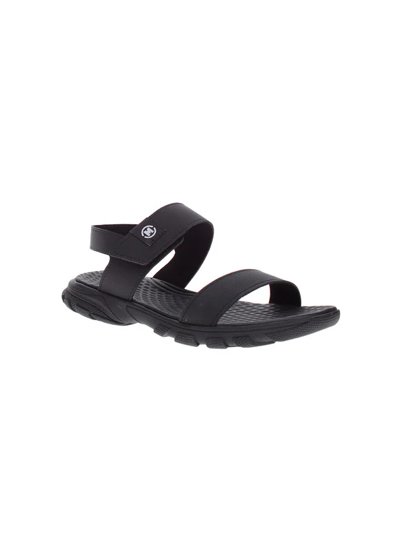 Molekinho Molekinho Boys Sandals With Back Strap Black | Made In Brazil