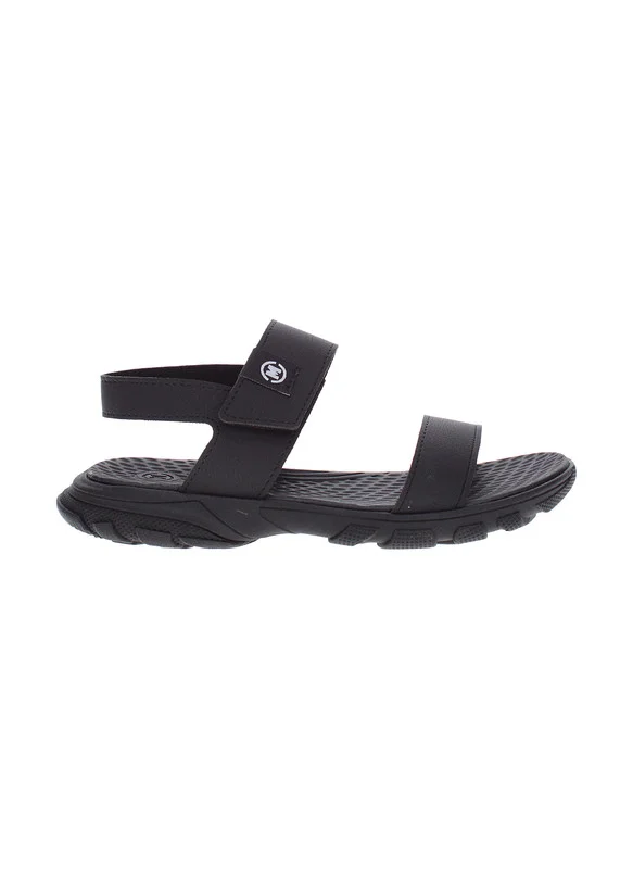 Molekinho Molekinho Boys Sandals With Back Strap Black | Made In Brazil
