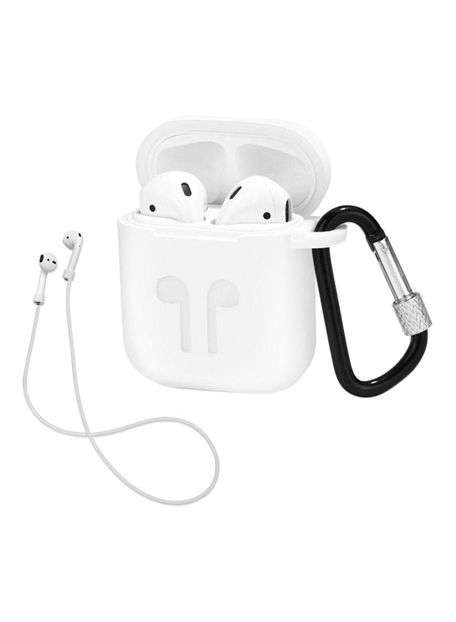 NIBEMINENT Protective Case For Apple AirPods White